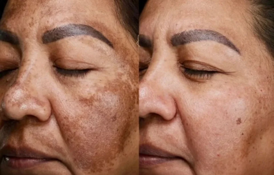 Aerolase before and after at Revive Beauty Bar